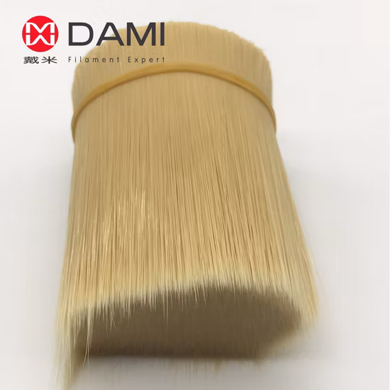 Filamentos de escova de imitação de cerdas brancas naturais de cerdas de plástico para pincel